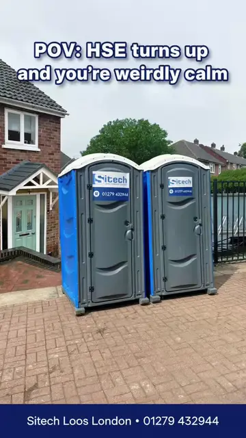 POV: HSE turns up and you’re weirdly calm 😅  
Weekly serviced loos. Fast delivery. No drama.  

📍Covering London + the